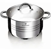 BLAUMANN Edelstahltopf mit Deckel 16 cm Gourmet Line