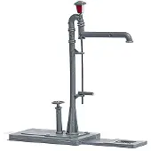 Busch Gelankwasserkran TT