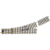 Piko g G-Weiche links, R7 22,5°
