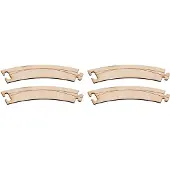 Faller CS Laser-Street N Fahrbahnbogen 45øR = 185mm (4x)