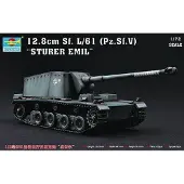 Trumpeter Sturer Emil 12,8 cm Sf. L/61 Pz.Sf.V
