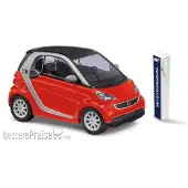 Busch Smart Fortwo electric rot