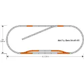 Roco geoLine Gleisset B1, Spur: H0