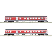 Minitrix 18258 N 2er-Set Personenwagen RE 7 Freizeitexpress Murgtäler der DB AG