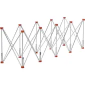 KRAFT&DELE Fliesentisch mit 10 Beinen, 222 x 60 x 75 cm, KD11981