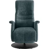 Freiraum Relaxsessel >Lavina< 3-stufig verstellbar, Herzwaage-Funktion, in ocean - 72x118x85 (BxHxT)
