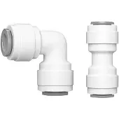 OEM 3/8-Zoll-Rohr-Verbindung, 3/8-Zoll-Straßen-Verbindungsstück, 3/8-Zoll-Elbow-Verbindungsstück, für RO-Reverse-Osmose-Systeme, Trinkwasserpumpen