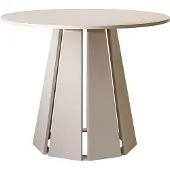 Lookway Moderner Esstisch SILVA,Kaschmir
