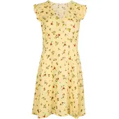 Apricot Minikleid "Vintage Mini-Kleid" Druck