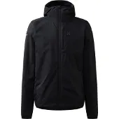 Haglöfs - Leichte, wasserabweisende Wanderjacke &ndash; Herren &ndash; L.I.M Mimic Barrier Hood M True Black - L.I.M Mimic Barrier Hood M True Black