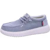 Fusion Leinenschuh Blau