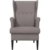 vidaXL Sessel Taupe Stoff