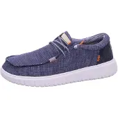 Fusion Leinenschuh Blau