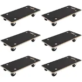 Syfax Transportwagen 6 pcs Grau Sperrholz