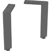 Geberit 502330161 Set Füße schmal (2 St.), H:22,5cm
