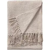 Benuta Pure - Baumwolldecke Amalia Ivory 125x150 cm