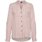 Vero Moda Hemd Bumpy 10275283 Rosa Regular Fit