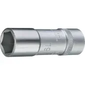 Gedore Steckschlüsseleinsatz 19 L 1/2 Zoll 6-kant SW 13mm L.77mm