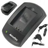 AccuCell Ladegerät passend für Sharp BT-L43, VR-BL91, Sharp VL-PD1
