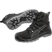 Puma Freizeitstiefel Yosemite black ST CTX mid O2 nach EN ISO 20347:2022 O2 WR CI HI HRO SRC schwarz Größe 43