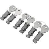 Atera Schlosssatz für Giro / Nova / Strada /Genio 6 Schlösser+2 Schlüssel 083011