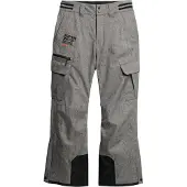 Superdry für Herren. MS110184A Ski Peak Rettungshosen grau (S), Sportlich, Polyester, Schnee, Draußen