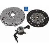 SACHS Kupplungssatz Kupplung passend für MERCEDES-BENZ C-Klasse Limousine (W204) 3000 990 463