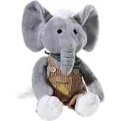 Heunec LATZHOSEN-GANG Elefant Eddie Erdnuss Größe 35 cm