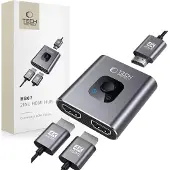 Tech-Protect Hb07 Hub-Adapter 2In1 Hdmi 4K 60Hz Space Grau