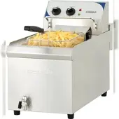 Casselin Fritteuse Profi 10L mit Ablasshahn CFEV10TC
