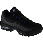 Nike Air Max 95 BIG BUBBLE Sneaker Schwarz Grau/Blau mit sichtbarer Luftdämpfung
