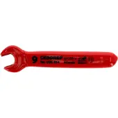 Gedore VDE-Einmaulschlüssel, 9 mm, Hochwertiger Vanadium-Stahl, Nach EN 60900/IEC 60900