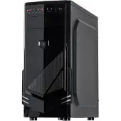 Inter-Tech B-30, Midi Tower, PC, Schwarz, ATX, micro ATX, 15 cm, 35 cm