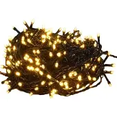 Salcar 26m 360er LED Lichterkette Weihnachtsbaum (23m Lichterkette + 3m Stromkab