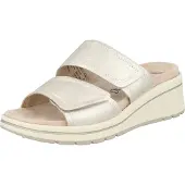 Caprice Damen Hausschuhe 9-27207-46 Platin Metall 36