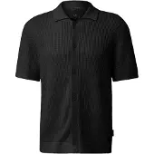s.Oliver -qs Pullover Shortsleeve Black Größe: L | Pullover Outlet | Herren | Schwarz