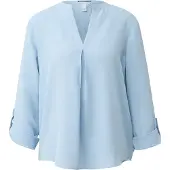 s.Oliver -qs Blouses Blue Größe: 34 | Longsleeves Outlet | Damen | Blau