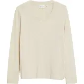Comma T-shirts Beige Größe: 40 | Longsleeves Outlet | Damen | Braun