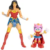 Jakks pacific Amy 7 Cm Wonder Women 15 Cm Figuren Mehrfarbig Mehrfarbig One Size