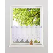 Otto Home Scheibengardine "Maarle" Durchzuglöcher 1 Stk. tlg.
