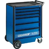 Gedore 2005 0321 Werkzeugwagen mit 6 Schubladen, 2003546