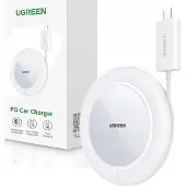 UGREEN CD245, Drinnen, USB, Kabelloses Aufladen, Weiß