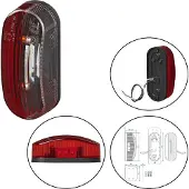 Pricenet LED Positionsleuchte rechts Rot Weiß 12V Begrenzungsleuchten Anhänger Wohnwagen