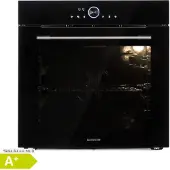 Klarstein Backofen, Einbau-Backofen mit 11 Modi, Backofen Einbaugerät mit Stecker, Einbaubackofen mit Auftau & Grill-Funktion, 73L Ofen mit App-Control & Drehschalter, Elektro-Backofen in Schwarz
