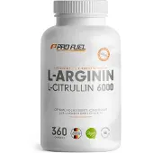ProFuel - L-Arginin + L-Citrullin-Malat Kapseln 360 St