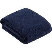 Vossen Badetuch Vegan Life Marineblau (100 x 150 cm)