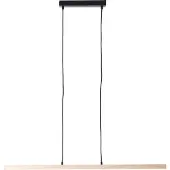 Brilliant Arion LED Pendelleuchte schwarz/holz