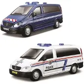 Bburago Mercedes-Benz Vito 1:50 blau - Polizei