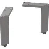 Geberit 500367JK1 Set Füße schmal (2 St.), H:15cm