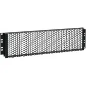 Adam hall 19"-Lochblechabdeckung grobe Lochung 3 HE